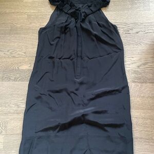 Silk Black Dress
